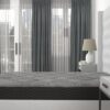 CS Hybrid - 8" Twin Pocket Coil Mattress - Black / Gray - Image 3