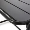 Modern Outdoor Iron Conrad Side Table - Matte Black - Image 5