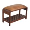 Buffalo - Slatted Square Bench - Brown - Image 7