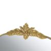 Arched Mirror With Metal Frame, Wall Mounted Mirror For Living Room Bedrrom - Gold - Image 9