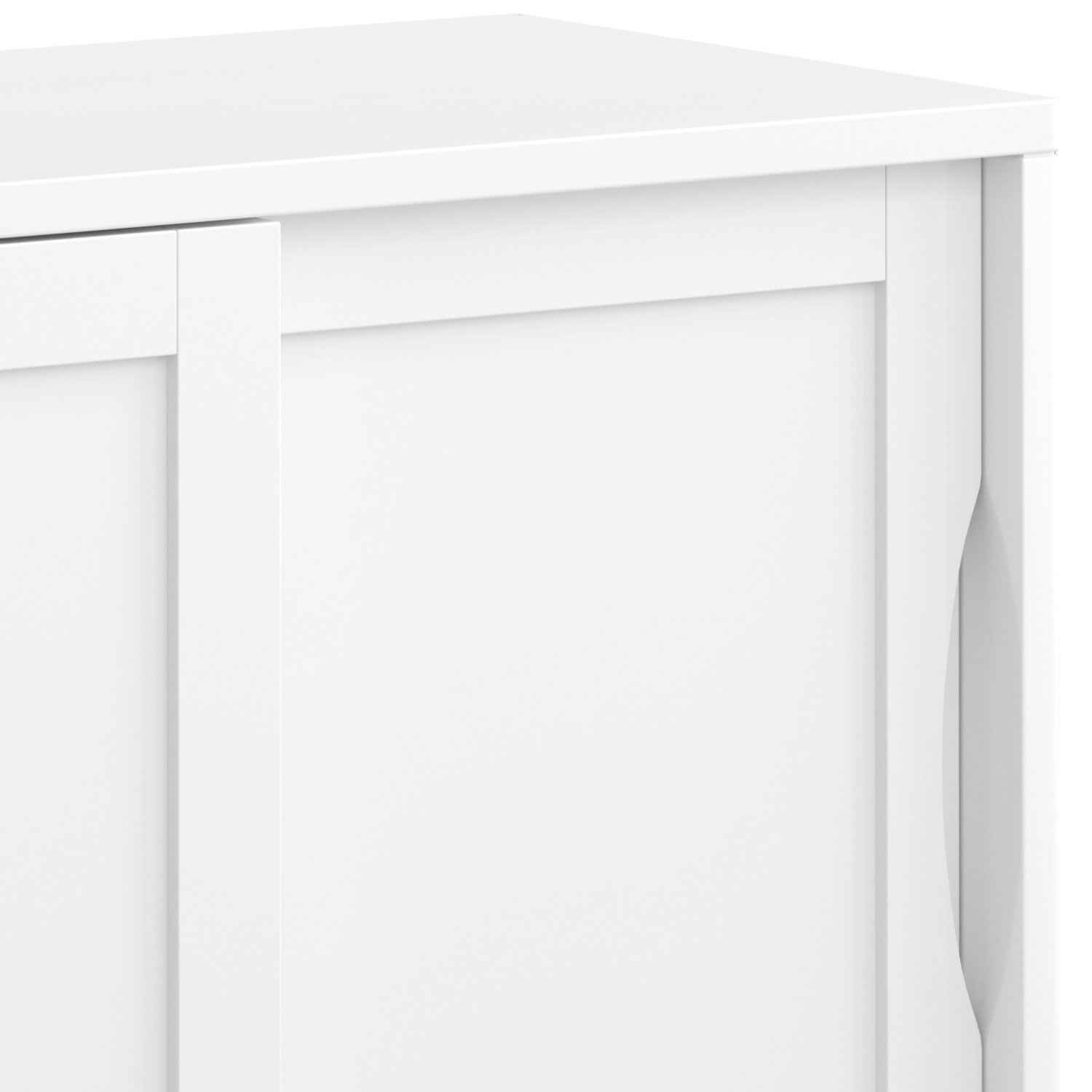 Harper - Low Storage Cabinet - White - Image 8