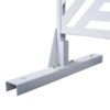 Outdoor & Indoor Privacy Screen Metal Privacy Screen, Freestanding Decorative Privacy Screen For Deck Balcony Patio, Privacy Fence Panels - White - Image 11