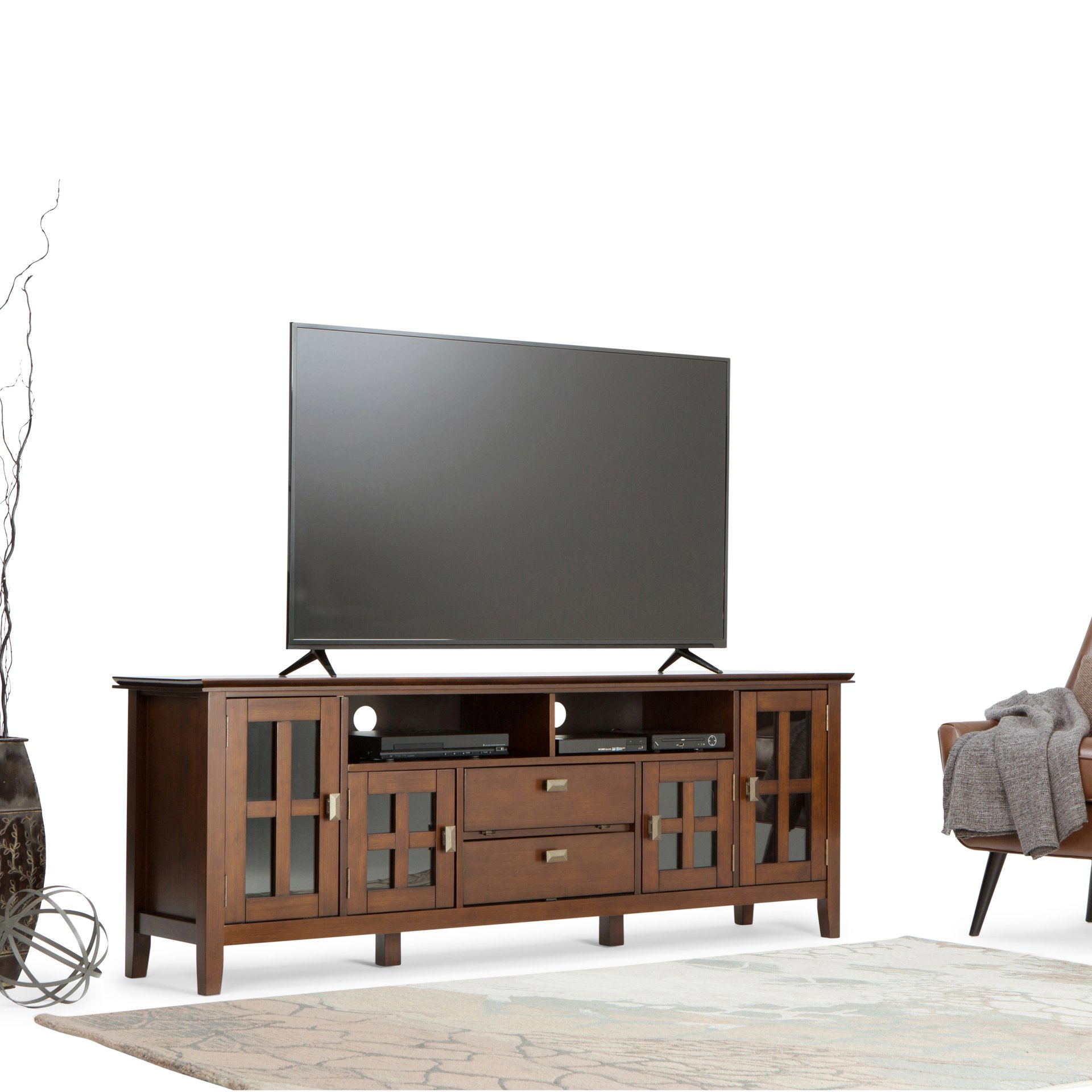 Artisan - TV Media Stand - Russet Brown - Image 9