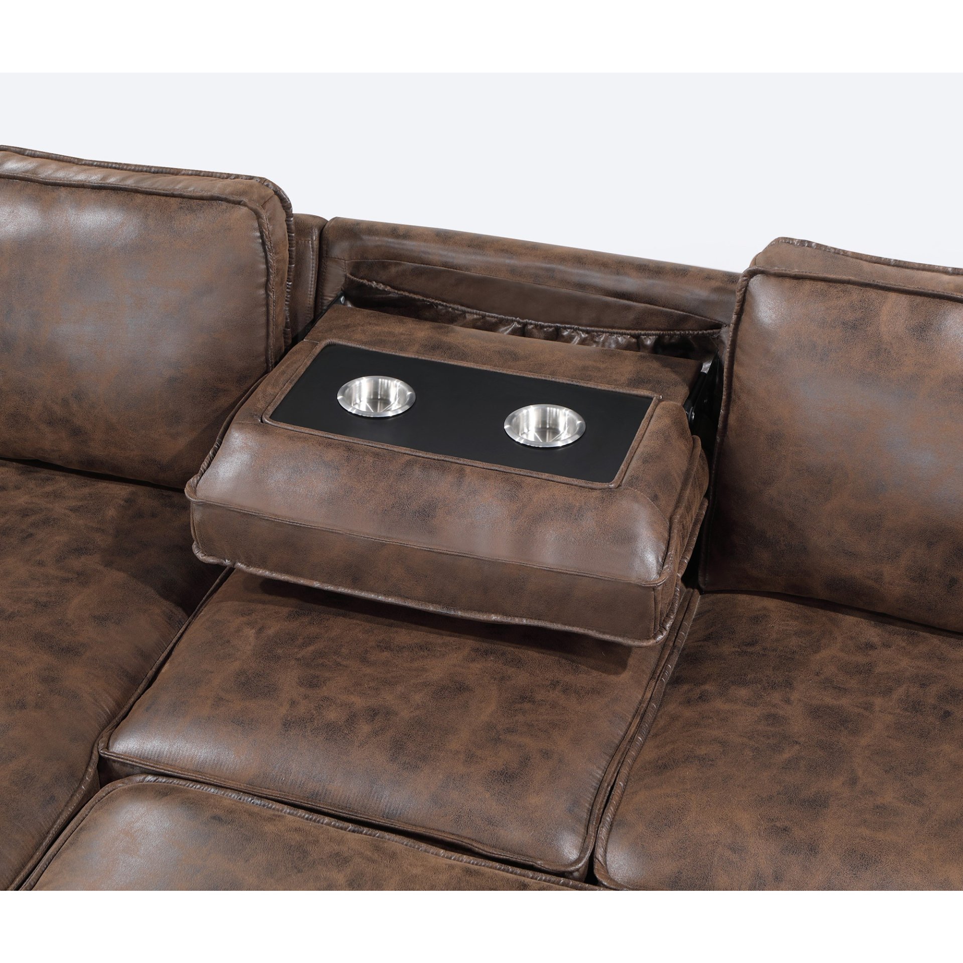 Territory - Reversible Pull Out Sofa Bed - Coffee - Image 5
