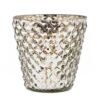 Scented Soy Wax Candle Glass (Set of 4) - Silver - Image 4