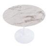 Pebble - Modern Table - White - Image 2