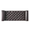 Hayes Contemporary Armed Storage Bench With Button Tufting - Brown - Image 11