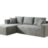 Beige Chenille Compressible Sofa - Gray - Image 2