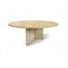 Natural Marble Coffee Table, Versatile Living Room Table, Genuine Marble - Glod Yellow Beige - Image 4