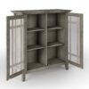 Bedford - Medium Storage Cabinet - Farmhouse Gray - Image 3