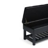 Saxon - Storage Ottoman Bench - Midnight Black - Image 7