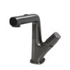 Pull Down Bathroom Sink Faucet With 3 Water Modes And Stainless Steel Construction - Gunmetal Black - Image 9