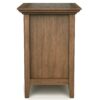 Amherst - Bedside Table - Rustic Natural Aged Brown - Image 2
