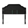 Charismatic - Queen & Full Size Headboard With Button Tufting And Nailhead Trim - Black - Image 7