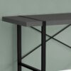 Computer Desk For Home Office, Laptop, Modern Convenient Design - Gray - Image 8