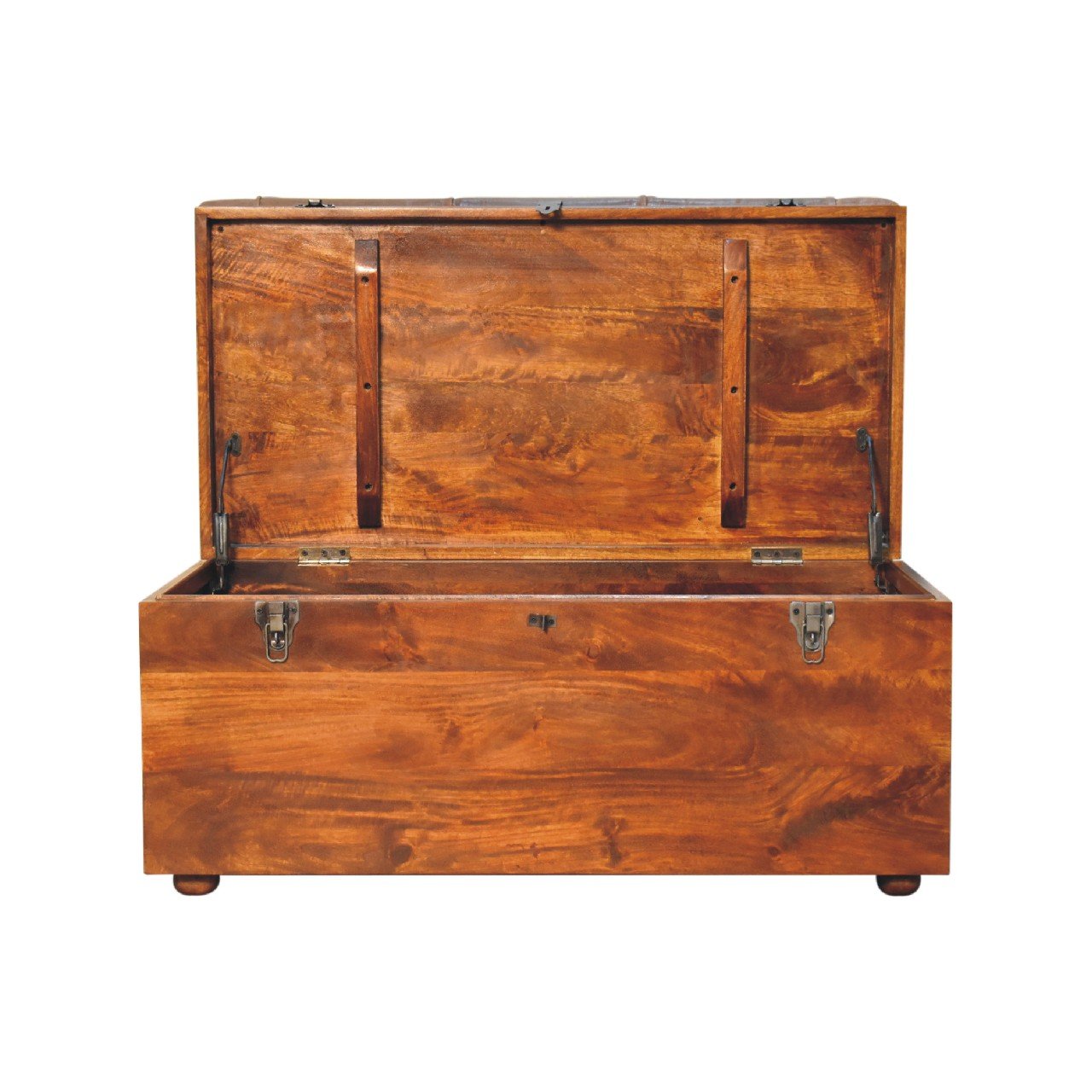 Buffalo - Hide Storage Trunk - Chestnut - Image 5