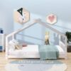 Full Size Classic House Bed - White - Image 6