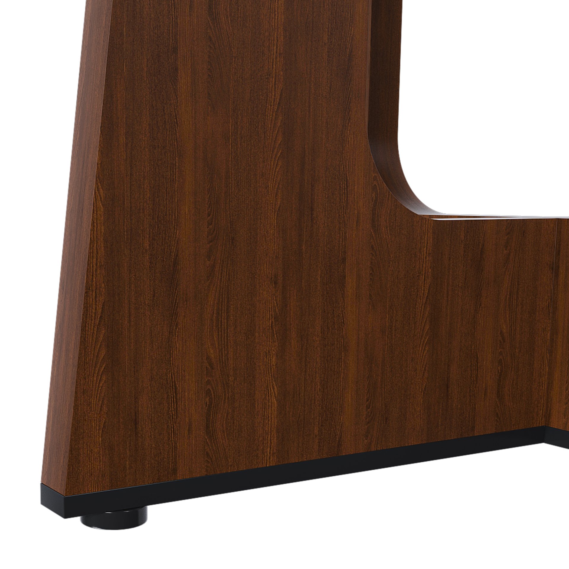 Spiced Round Dining Table For 4 - Walnut - Image 11