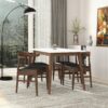 Daisy - Dining Chair (Set of 2) - Black / Wood - Image 9