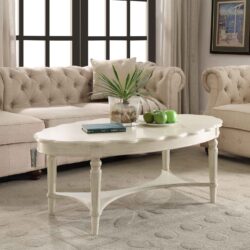 Fordon - French Antique Coffee Table - Ivory