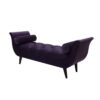Alma - Tufted Flared Arm Entryway Bench - Purple - Image 10