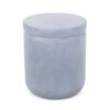 Outdoor Concrete End Table - Light Blue - Image 6