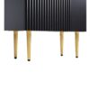 Bathroom Vanity, Combo Cabinet, Bathroom Storage Cabinet, Single Ceramic Sink, Right Side Storage - Black - Image 17