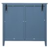 3 Drawer Cabinet For Bedroom - Blue - Image 10