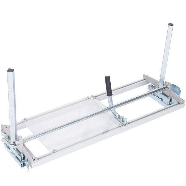 Portable Chainsaw Mill Aluminum Steel Planking Lumber For 14 To 36" Bar Size - Silver