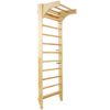 Swedish Ladder, Stall Bars Set For Physical Therapy & Gymnastics - Natural - Image 9