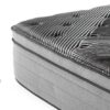 Pure Ice - 15" Queen Eurotop Ultra Plush Mattress - Black - Image 3