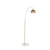 March - Contemporary Floor Lamp - Antique Brass - Image 4