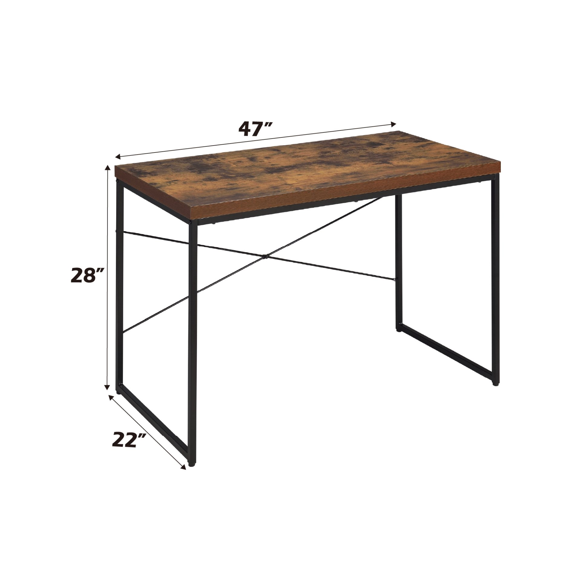 Bob - Weathered Writing Desk - Oak - Image 5