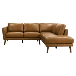 Benson - Sectional Sofa Right Facing Chaise - Tan