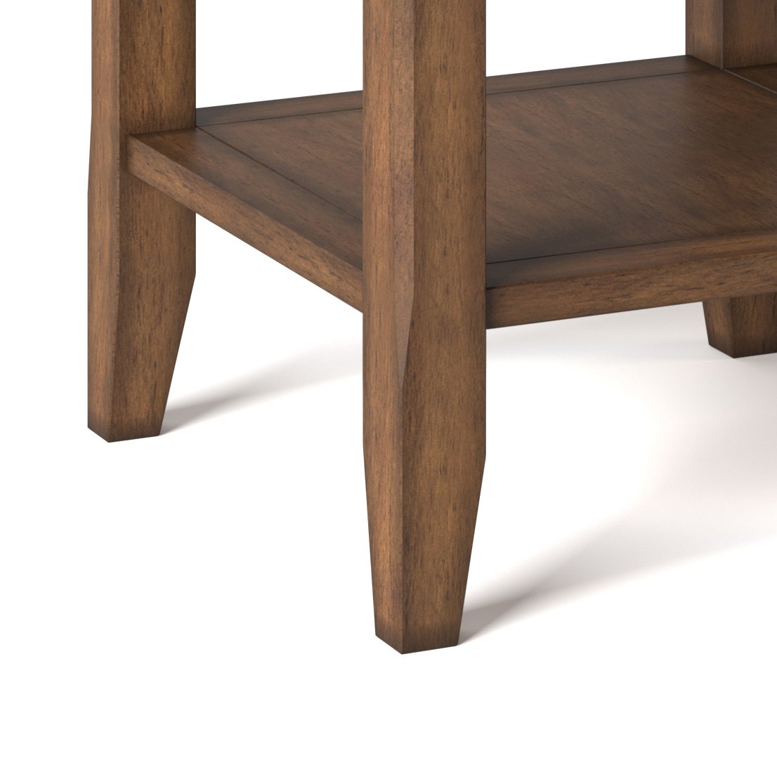 Acadian - End Table - Rustic Natural Aged Brown - Image 4
