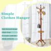 Modern Crabapple Hanger With Resin Stainless Steel Multifunctional Storage Rack - Wood - Image 6