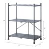 Cordelia - Hand-Brushed Console Table - Black / Bronze - Image 8