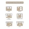 Compressed Sofa, Large Sectional Couches For Living Room - Beige - Image 8