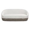 Willow - Upholstered Patio Deep Seating Sofa Axroma Olefin - Wheat Beige - Image 2