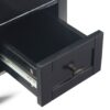 Warm Shaker - Narrow Side Table - Black - Image 4