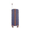 5 Piece Set (20"24"28 +A Travel Bag And A Toiletry Bag), Pp Hardshell Carry On Luggage Set With Tsa Lock Carry On Suitcase Luggage Durable Suitcase - Blue - Image 11