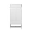Hall Tree With 6 Hooks And Hinged Lid, Coat Hanger, Entryway Bench, Storage Bench, 3 In 1 Design, For Entrance, Hallway - White - Image 10