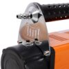 Heavy Duty 12V Air Compressor, Tire Inflator With Pressure Gauge, Compact Size - Black / Orange - Image 11