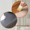 Modern Console Table With 4 Drawers, Entryway Table With Storage - Black - Image 9