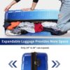 Hardshell Luggage Sets 3 Piece Gradient Color Expandable Suitcase With Spinner Wheels And Tsa Lock Lightweight 20" 24" 28" Available - Blue / Light Blue - Image 18