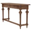 Ludin - Console Table With 3 Stools - Brown - Image 5