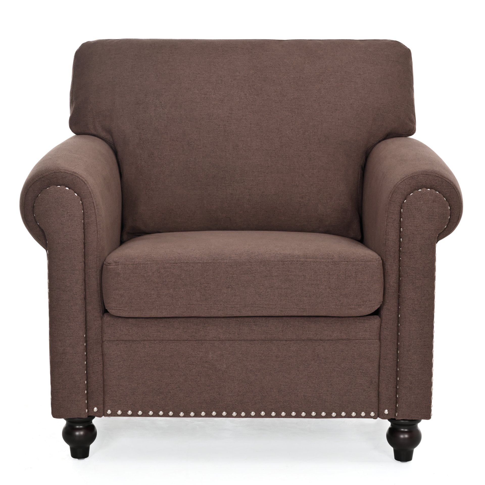 37.4" 1 Seater Sofa - Brown - Image 7