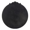 Classic Design Mirror With Round Shape And Baroque Inspired Frame For Bathroom, Entryway Console Lean Against Wall - Black - Image 6