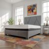 Regen - 10" King Size Cooling Copper Infused Memory Foam Mattress - White - Image 7