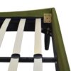 Aspen - King Vertical Tufted Headboard Platform Bed Set - Olive Green - Image 10